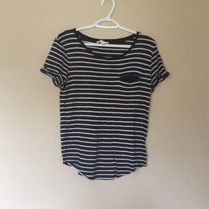 H&M basic tee with faux pocket